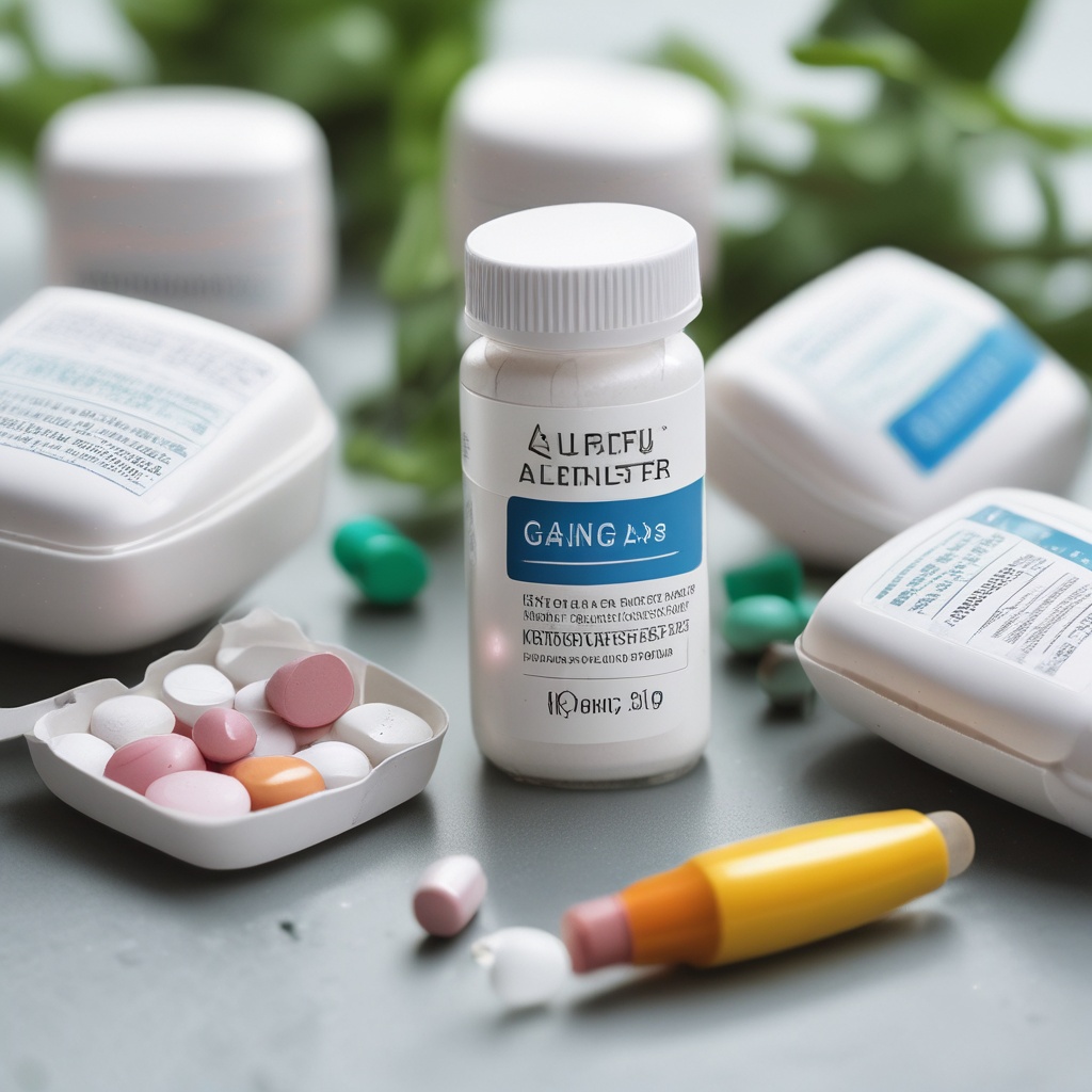 Pack of medication for allergy relief